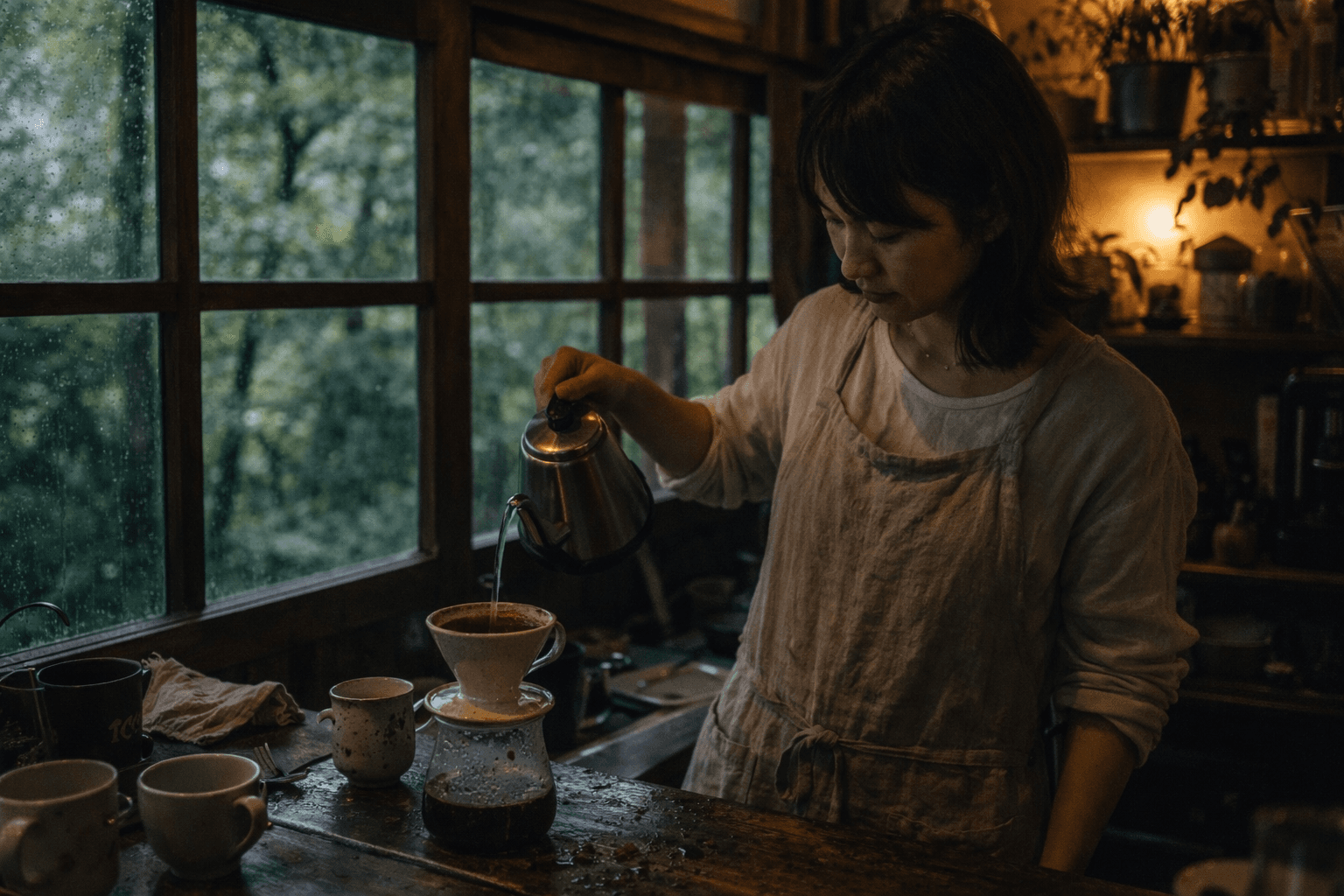 一杯のコーヒーから